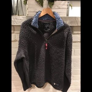 SOUTHERN MARSH quarter zip pullover. Size M